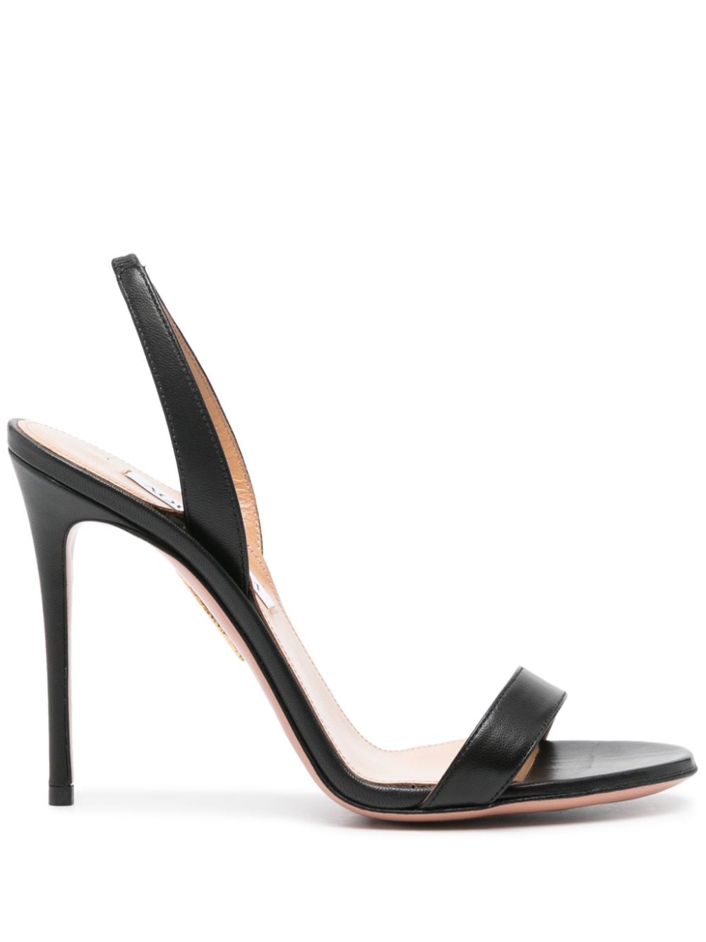 Aquazzura So Nude 85mm sandals - Black von Aquazzura