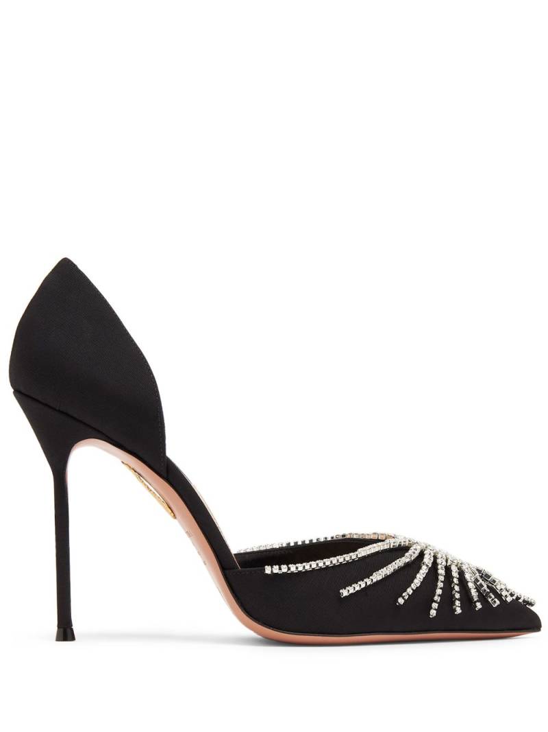 Aquazzura Sunshine 105mm pumps - Black von Aquazzura