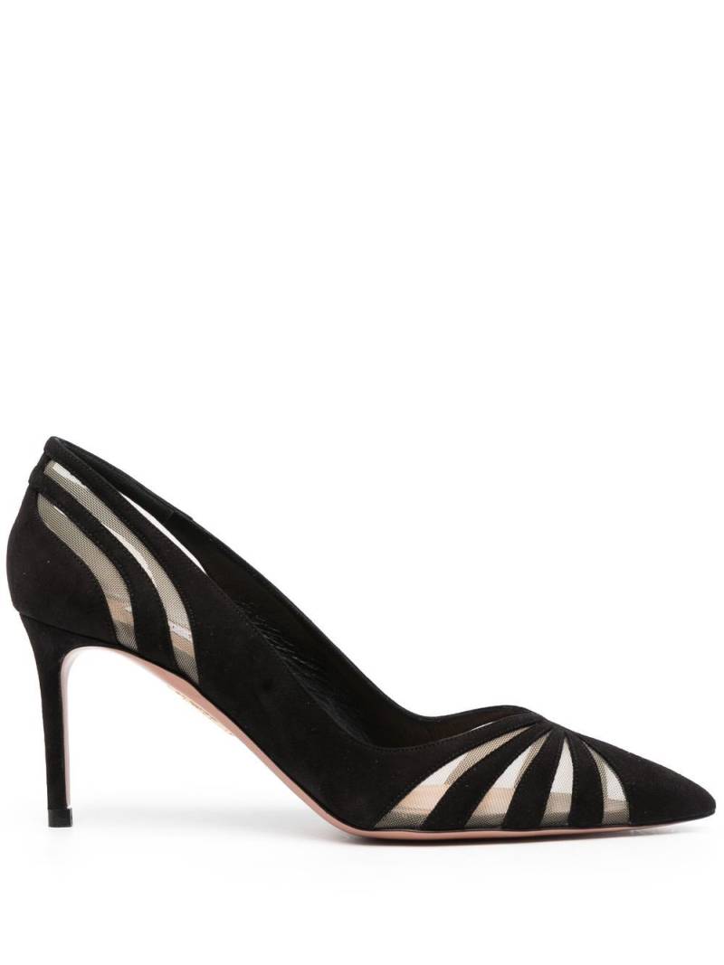 Aquazzura The Spy 75mm pumps - Black von Aquazzura