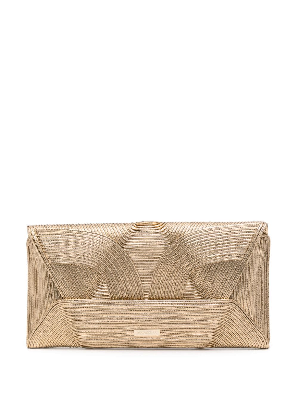 Aquazzura Vacanza clutch bag - Gold von Aquazzura