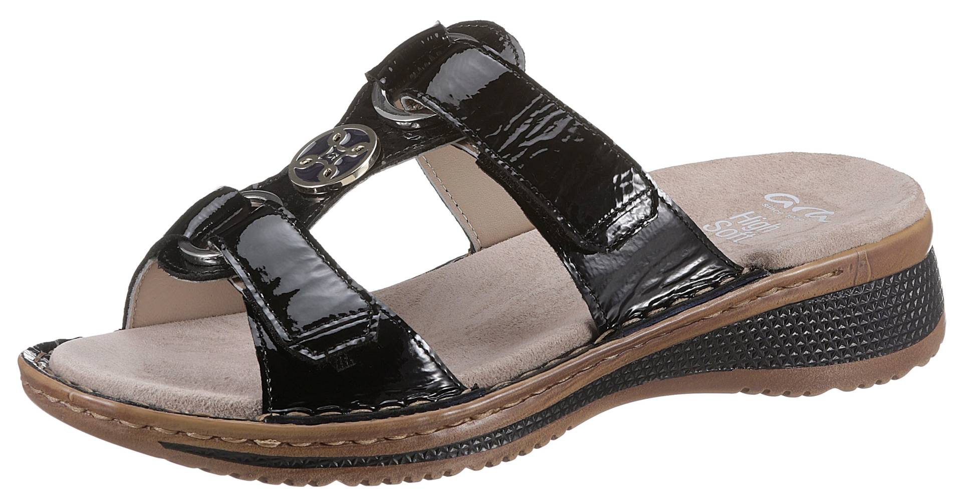 Ara Pantolette »HAWAII«, Keilabsatz, Sommerschuh, Schlappen mit Klett von Ara