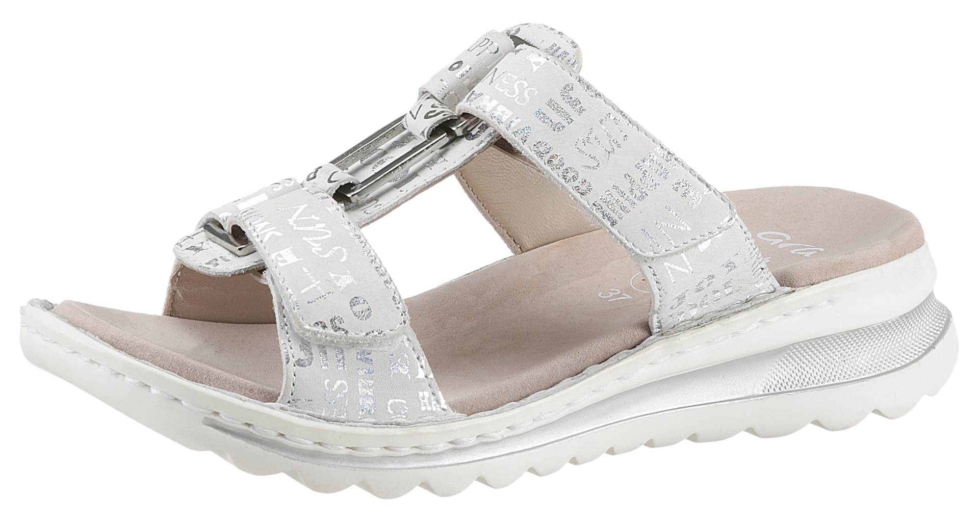 Ara Pantolette »TAMPA«, Keilabsatz, Sommerschuh, Schlappen mit Schmuckelement, G-Weite Ara Pantolette »TAMPA«, Keilabsatz, Sommerschuh, Schlappen mit Schmuckelement, G-Weite von Ara