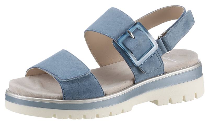 Ara Sandale »MALAGA«, Sommerschuh, Sandalette, Keilabsatz, in bequemer Schuhweite G von Ara