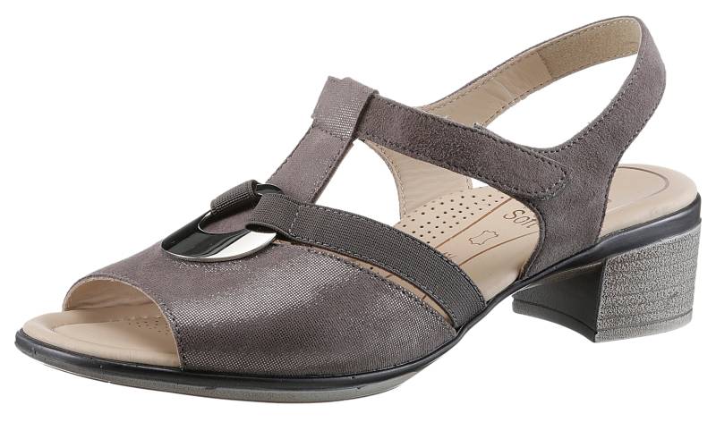 Ara Sandalette »LUGANO«, Sommerschuh, Sandale, Blockabsatz, in Schuhweite H (= sehr weit) von Ara