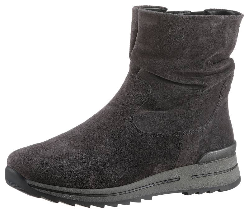 Ara Schlupfboots »OSAKA«, Stiefelette, Keilabsatz, Casual-Boots in Komfortweite H = sehr weit von Ara