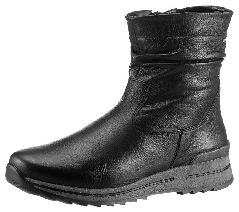 Ara Schlupfboots »OSAKA«, Stiefelette, Keilabsatz, Casual-Boots in Komfortweite H = sehr weit von Ara