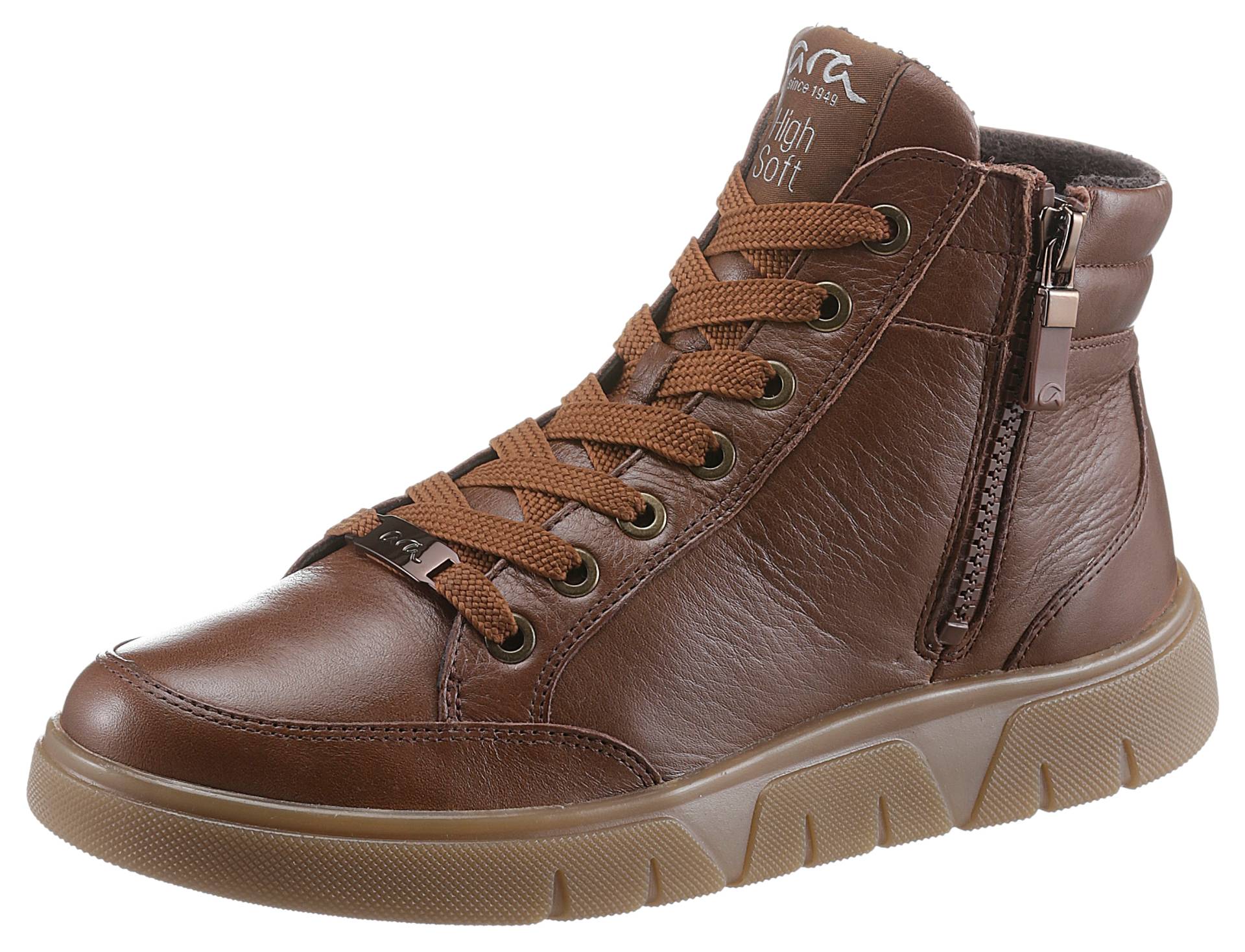 Ara Schnürboots »ROM«, Stiefelette, Bequemschuh mit Reissverschluss Ara Schnürboots »ROM«, Stiefelette, Bequemschuh mit Reissverschluss von Ara