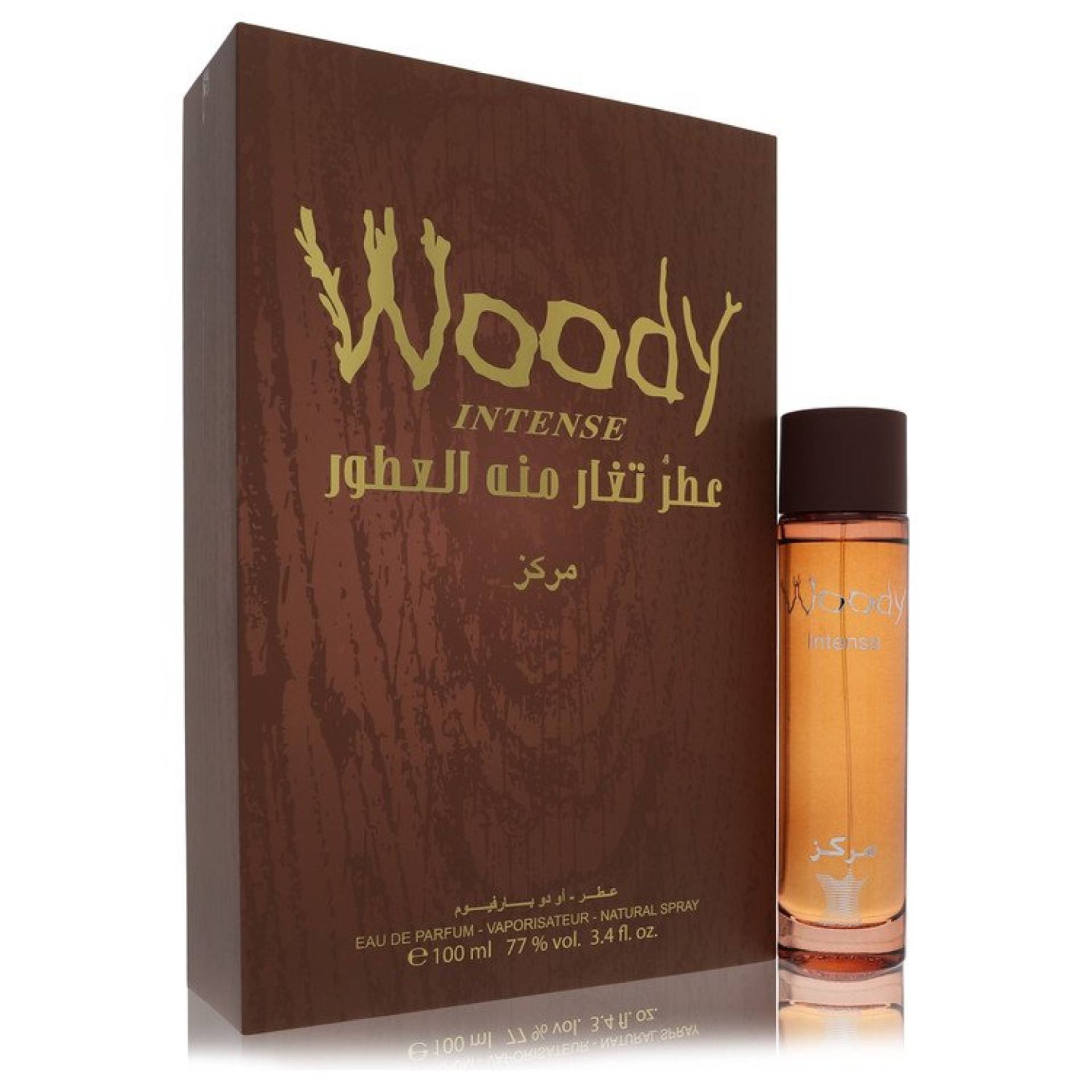 Arabian Oud Woody Intense Eau De Parfum Spray (Unisex) 101 ml von Arabian Oud