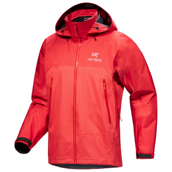 Arc'teryx - Beta AR Jacket - Regenjacke Gr L rot von Arc'teryx