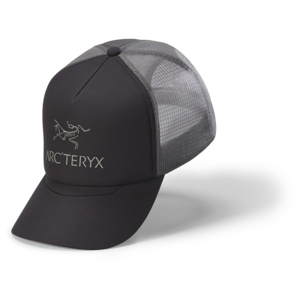 Arc'teryx - Bird Word Trucker Curved - Cap Gr One Size grau von Arc'teryx