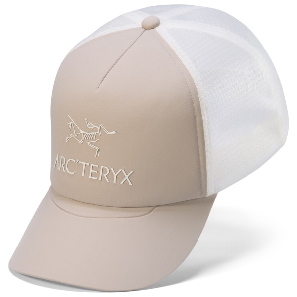 Arc'teryx - Bird Word Trucker Curved - Cap Gr One Size grau von Arc'teryx