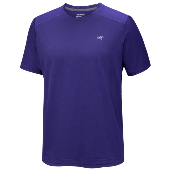 Arc'teryx - Cormac Crew S/S - Laufshirt Gr S lila von Arc'teryx