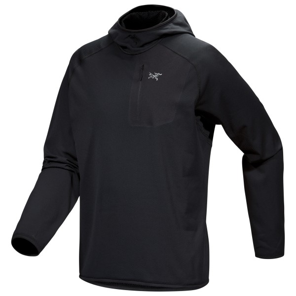 Arc'teryx - Delta Pullover Hoody - Fleecepullover Gr L schwarz von Arc'teryx