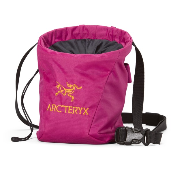 Arc'teryx - Ion Lightweight Chalk Bag - Chalkbag Gr L grau;rot von Arc'teryx