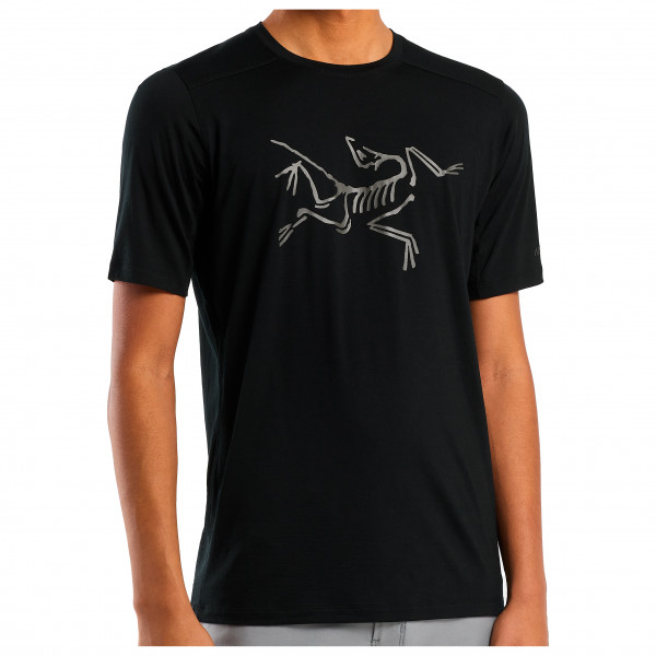 Arc'teryx - Ionia Logo - Merinoshirt Gr XS schwarz von Arc'teryx