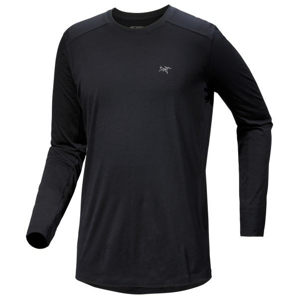 Arc'teryx - Ionia Merino Wool L/S - Merinoshirt Gr L schwarz von Arc'teryx