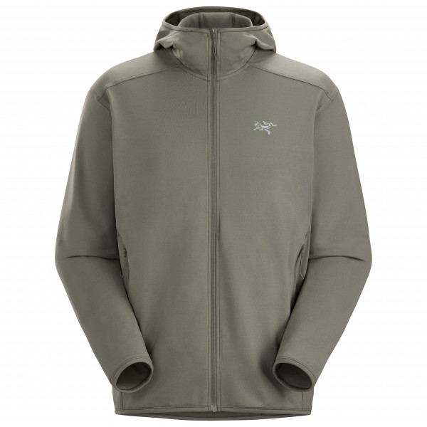 Arc'teryx - Kyanite Lightweight Hoody - Fleecejacke Gr L grau/oliv von Arc'teryx