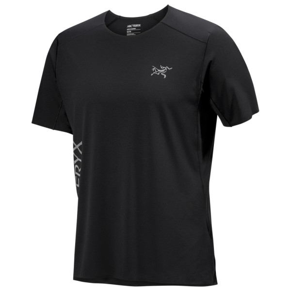 Arc'teryx - Norvan Downword Logo S/S - Laufshirt Gr L schwarz von Arc'teryx