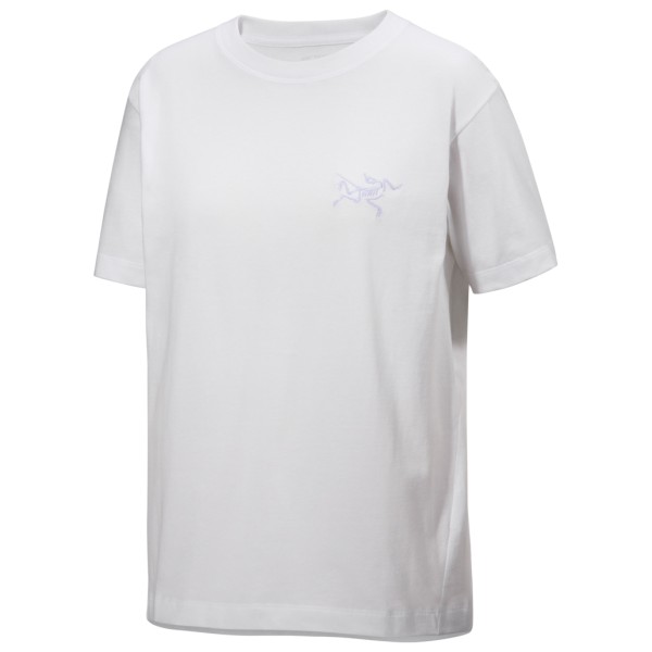 Arc'teryx - Women's Kragg Cotton Little Bird Crew S/S - T-Shirt Gr XS grau/weiß von Arc'teryx