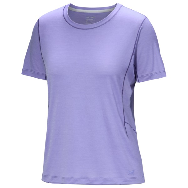 Arc'teryx - Women's Lana Merino Wool Crew S/S - Merinoshirt Gr L lila von Arc'teryx