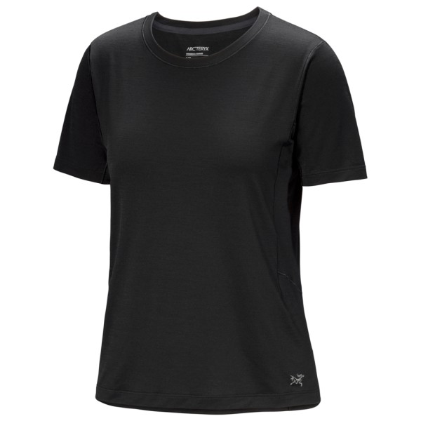 Arc'teryx - Women's Lana Merino Wool Crew S/S - Merinoshirt Gr L schwarz von Arc'teryx