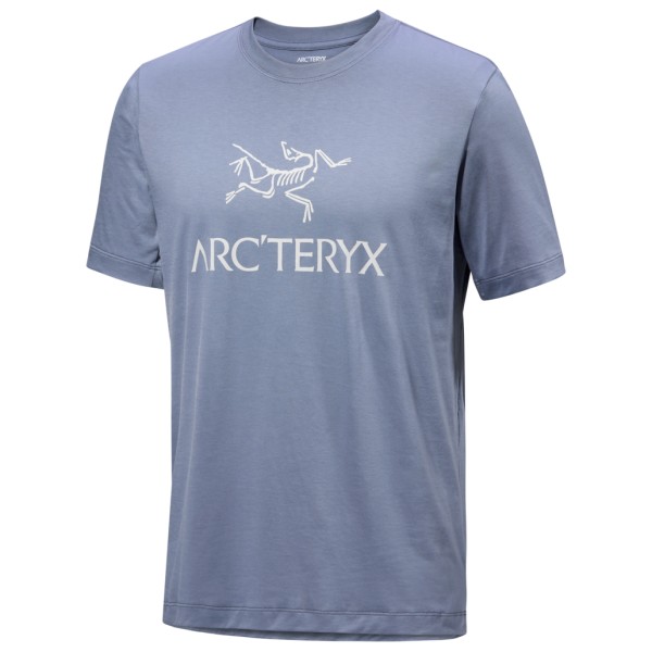 Arc'teryx - Word Logo S/S - T-Shirt Gr M grau von Arc'teryx