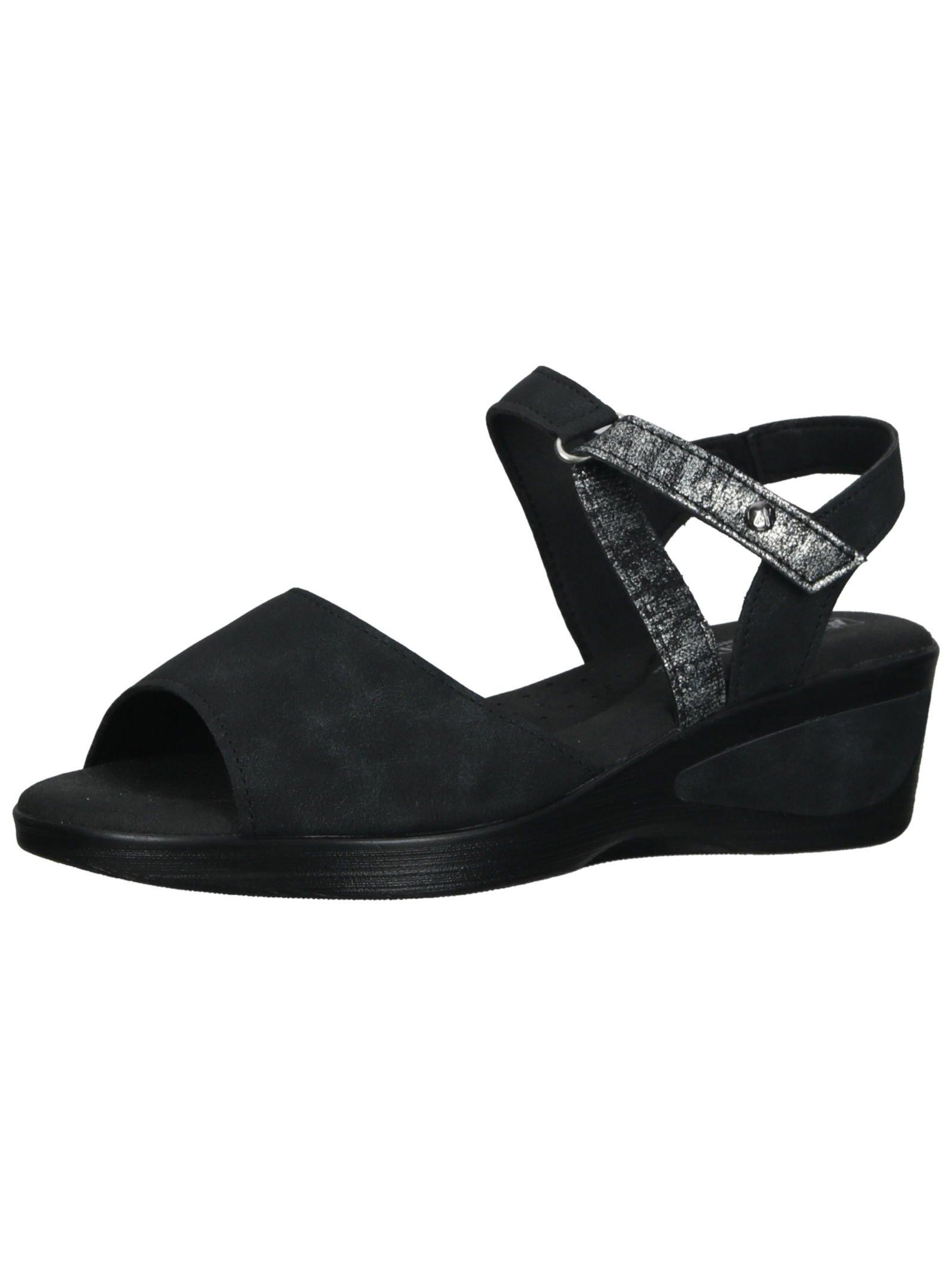 Sandalen Merlin Damen Schwarz 41 von Arcopedico