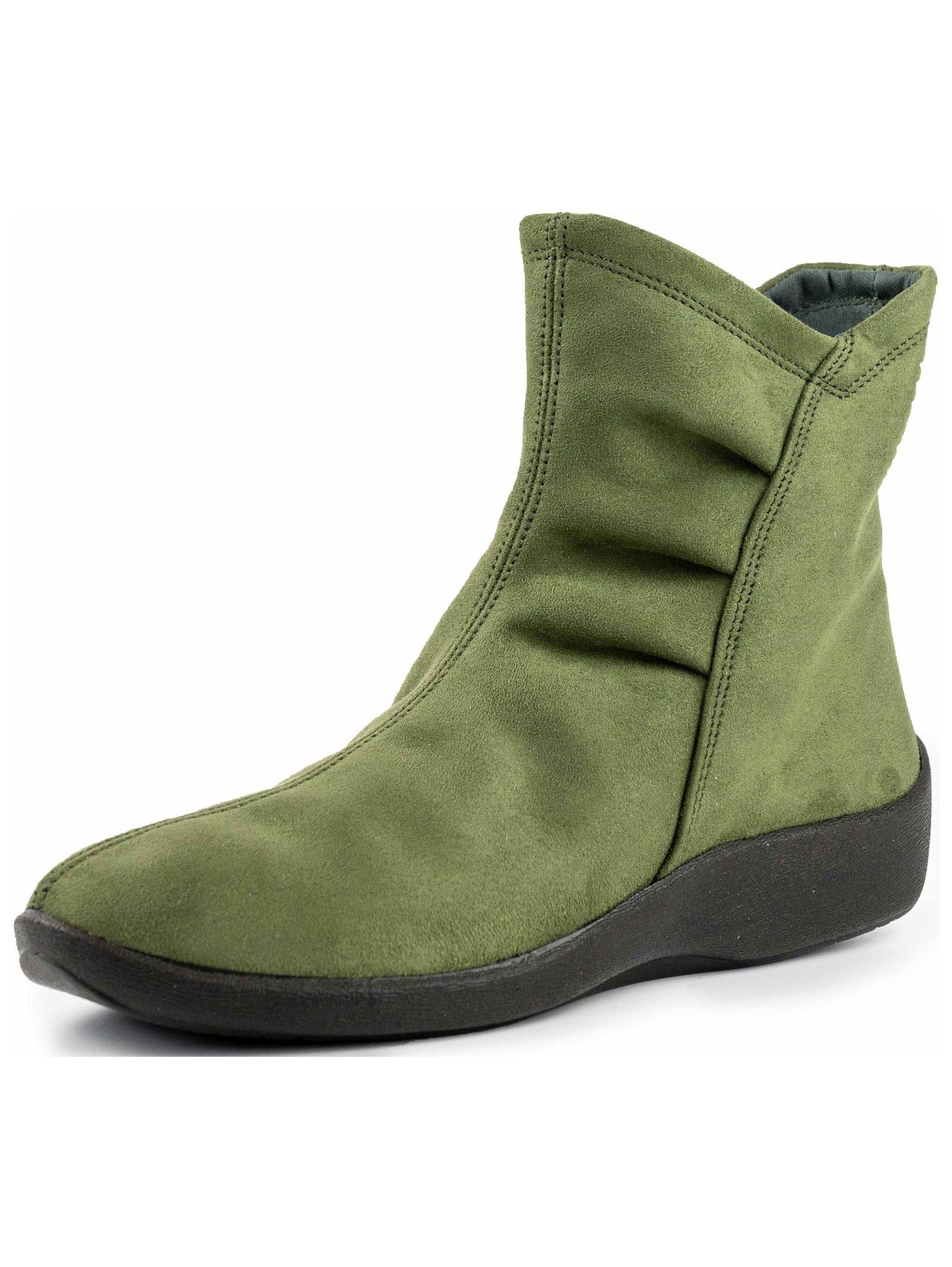 Stiefelette Damen Olivegrün 36 von Arcopedico