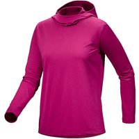 ARCTERYX Damen Funktionshoodie Taema Hoodie pink | L von Arcteryx