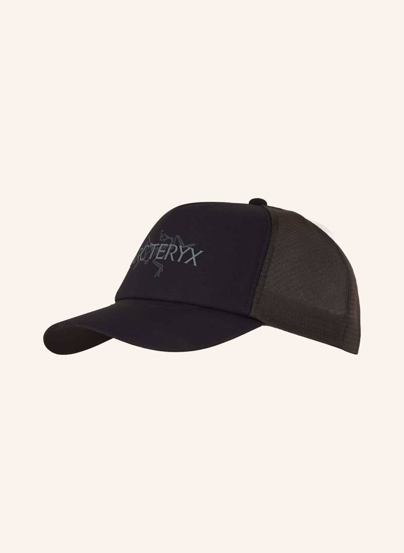 Arc'teryx Cap Bird Word Trucker schwarz von Arcteryx