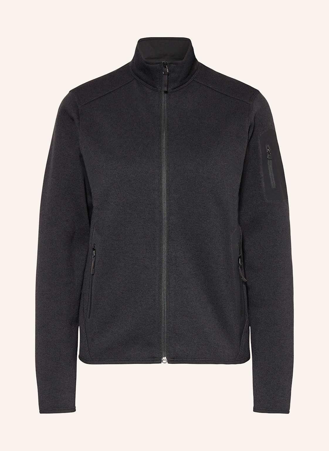 Arc'teryx Midlayer-Jacke Covert schwarz von Arcteryx