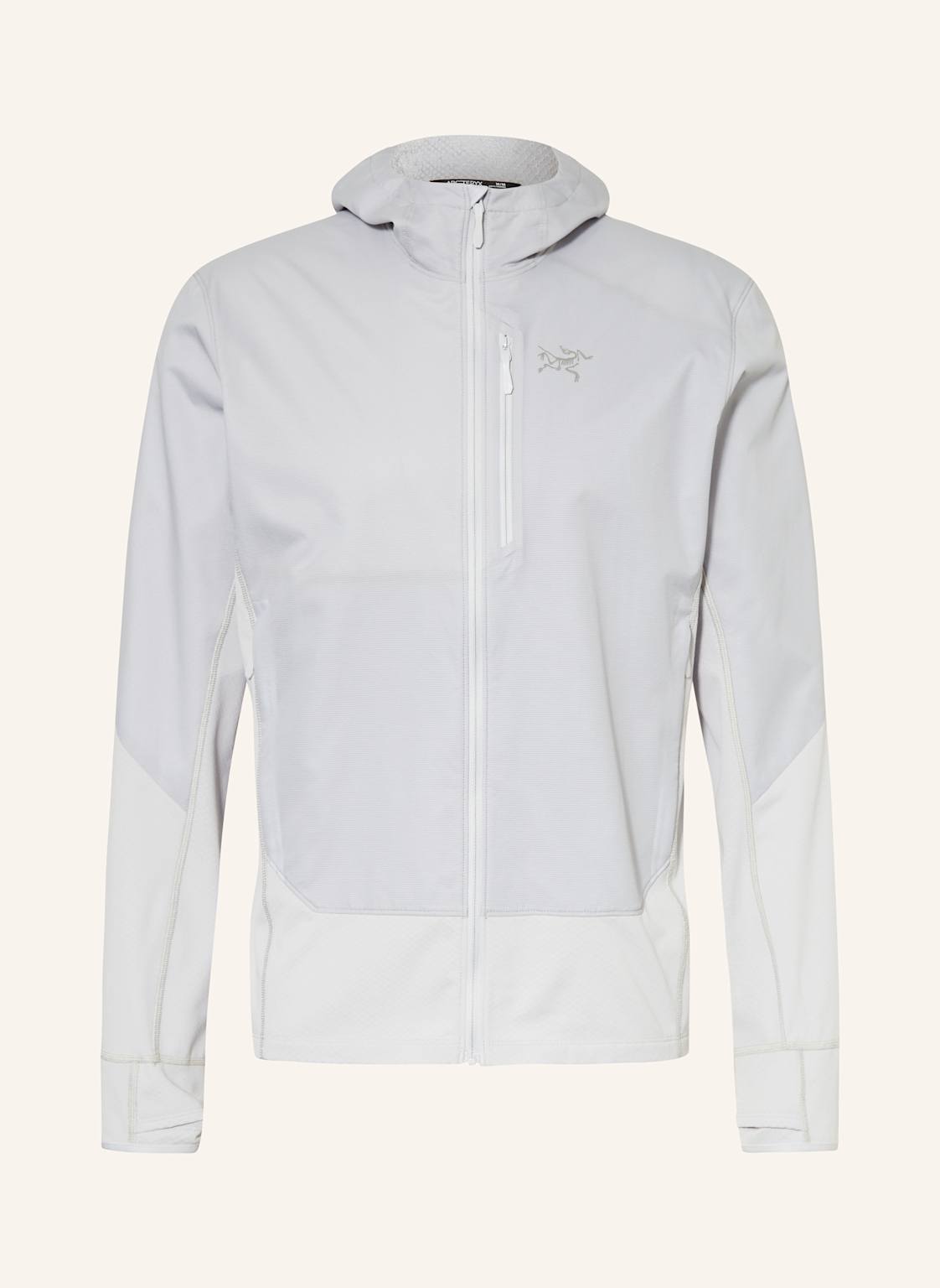 Arc'teryx Midlayer-Jacke Konseal Hybrid weiss von Arcteryx