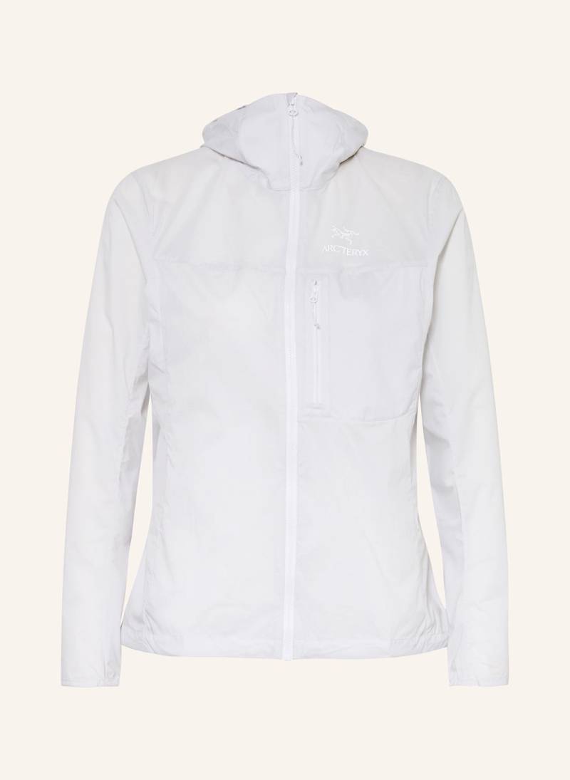 Arc'teryx Windbreaker Squamish Hoody weiss von Arcteryx