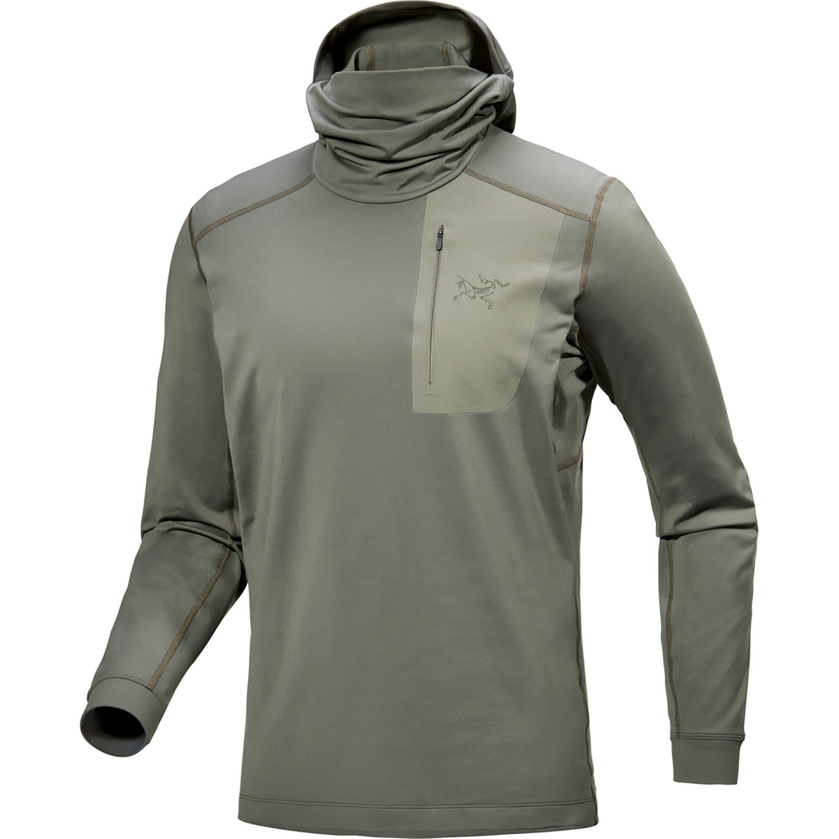 Arcteryx Herren Rho Lt Hoodie Longsleeve von Arcteryx