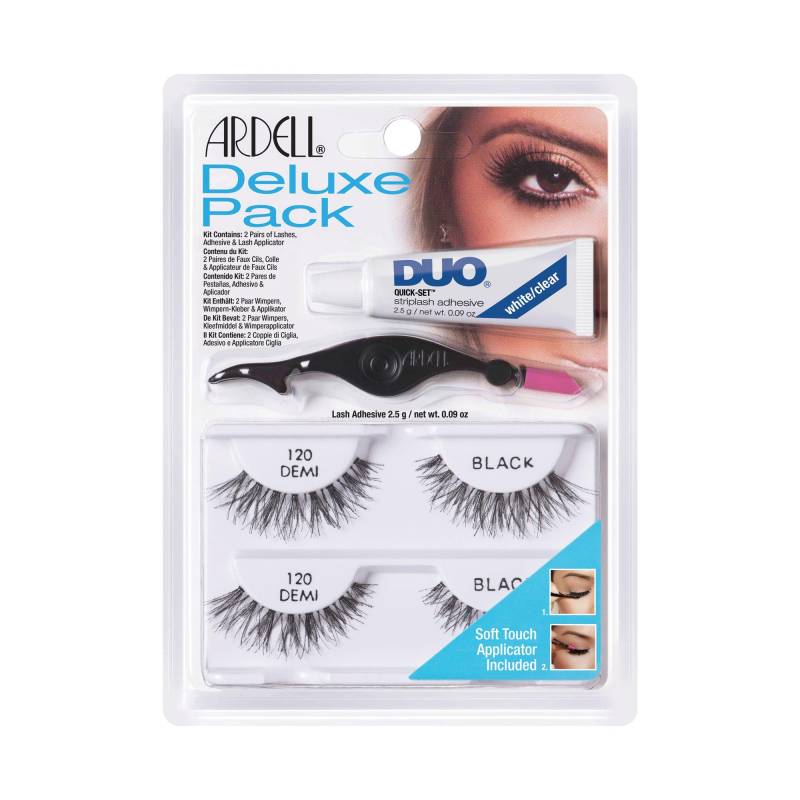 Deluxe Pack 101, Künstliche Wimpern Set Damen Black von ARDELL