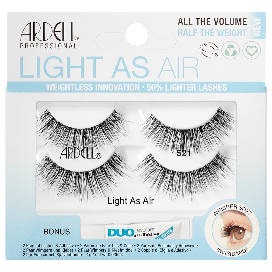 Ardell  Ardell Light As Air Twin Pack 521 kuenstliche_wimpern 1.0 pieces von Ardell