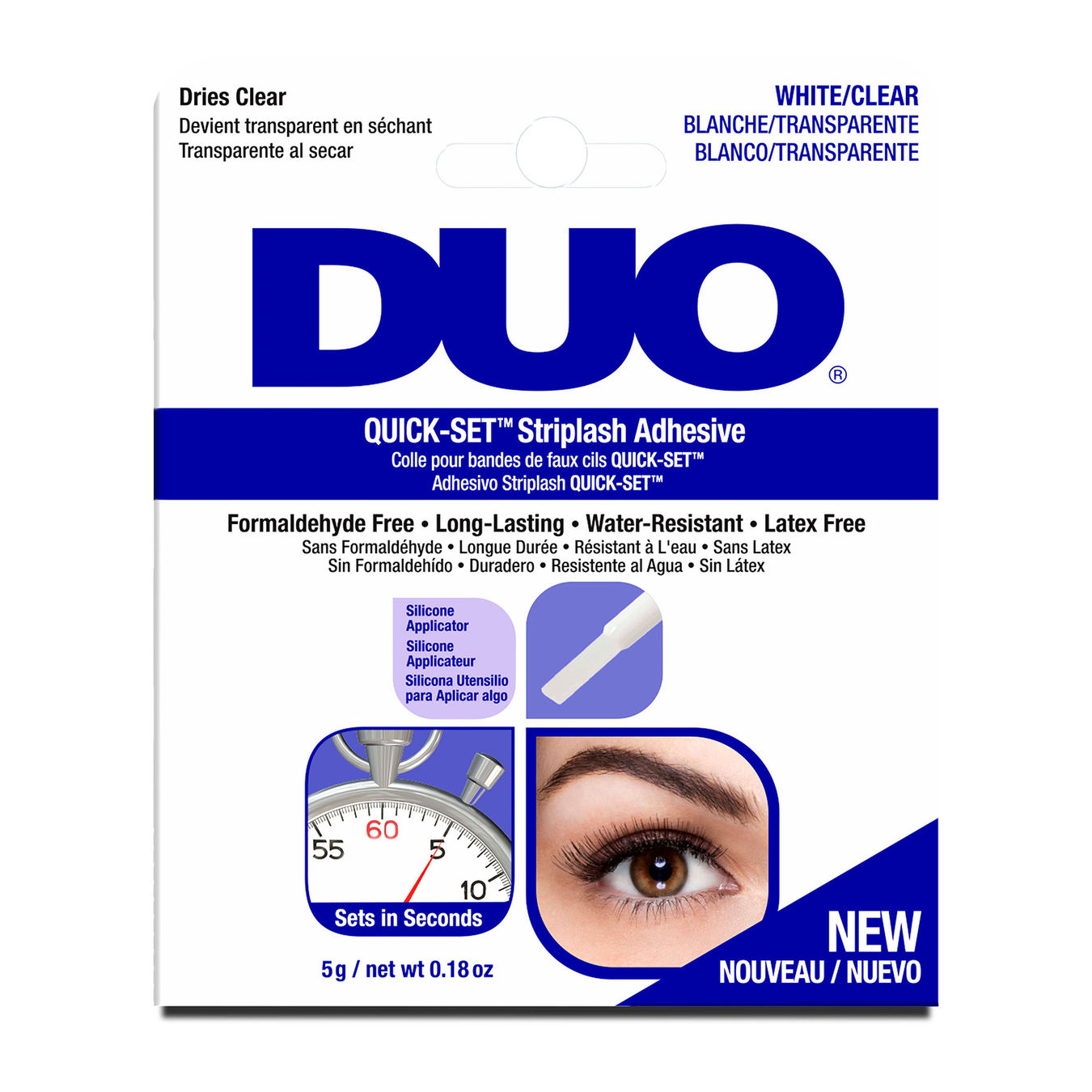 Ardell DUO Quick-Set Striplash Adhesive Clear 1ST von Ardell