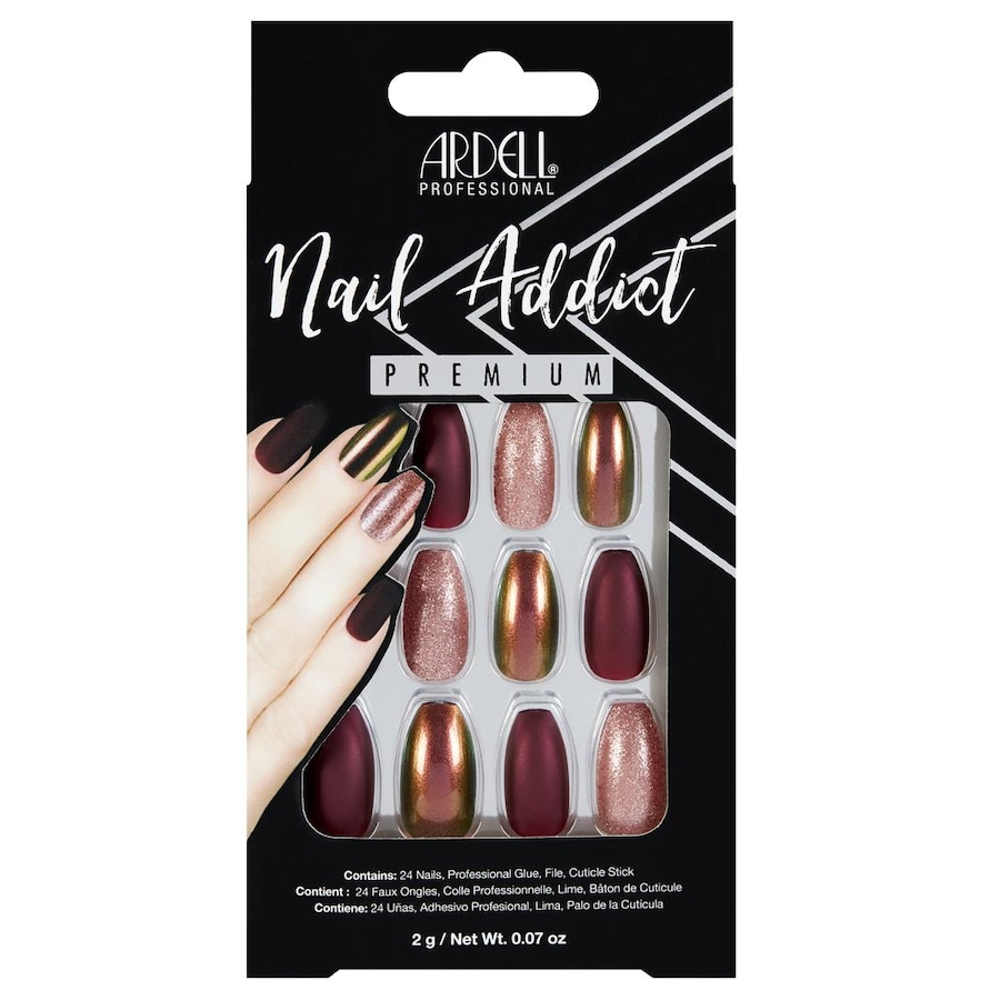 Ardell Ardell Red Cateye kunstnaegel 27.0 pieces Ardell Ardell Red Cateye kunstnaegel 27.0 pieces von Ardell