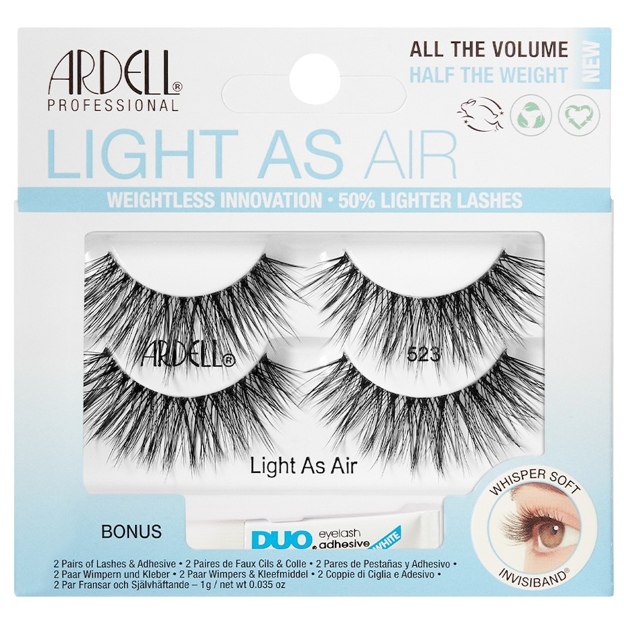 Ardell Lash Sets Ardell Lash Sets Light As Air Twin Pack 523 kuenstliche_wimpern 1.0 pieces von Ardell