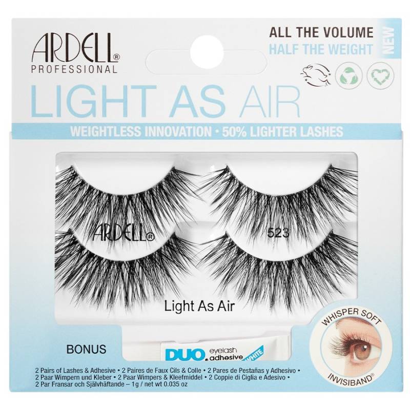 Ardell Lash Sets Ardell Lash Sets Light As Air Twin Pack 523 kuenstliche_wimpern 1.0 pieces von Ardell