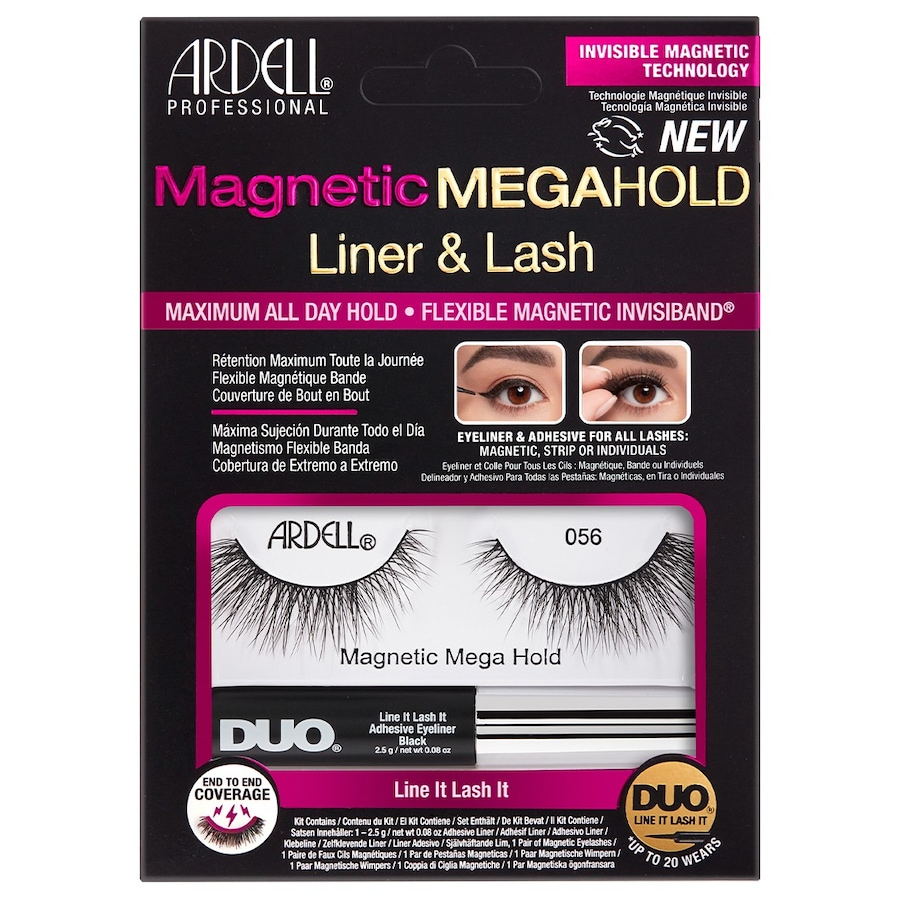 Ardell Magnetic Ardell Magnetic Megahold Liner & Lash 056 kuenstliche_wimpern 1.0 pieces Ardell Magnetic Ardell Magnetic Megahold Liner & Lash 056 kuenstliche_wimpern 1.0 pieces von Ardell