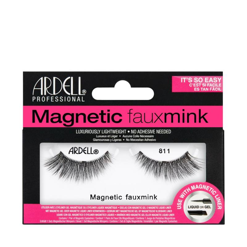 Magnetic Faux Mink 811, Künstliche Wimpern Damen Black Set von ARDELL