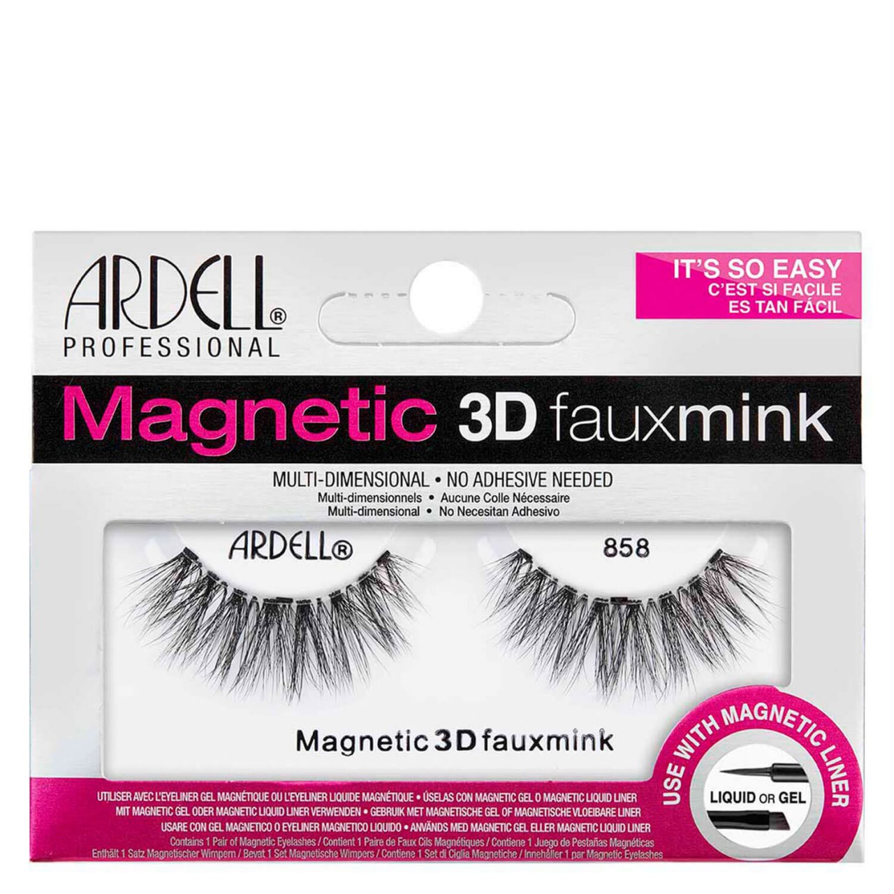 Ardell Magnetic - Lashes 3D Faux Mink 858 von Ardell