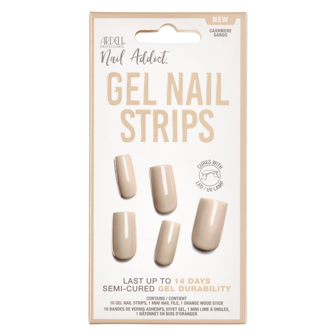 Nail Addict - Gel Nail Strips Cashmere Sands von Ardell