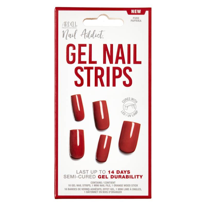 Nail Addict - Gel Nail Strips Pure Paprika von Ardell