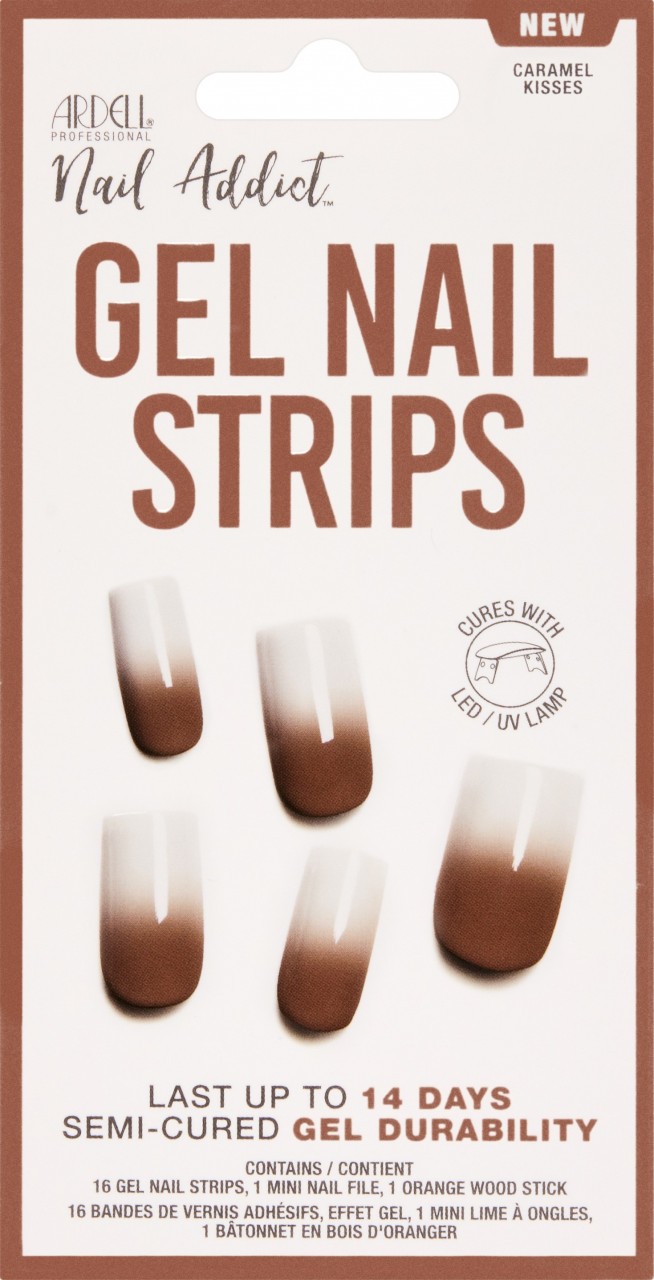 Nail Addict - Gel Strips Caramel Kisses von Ardell