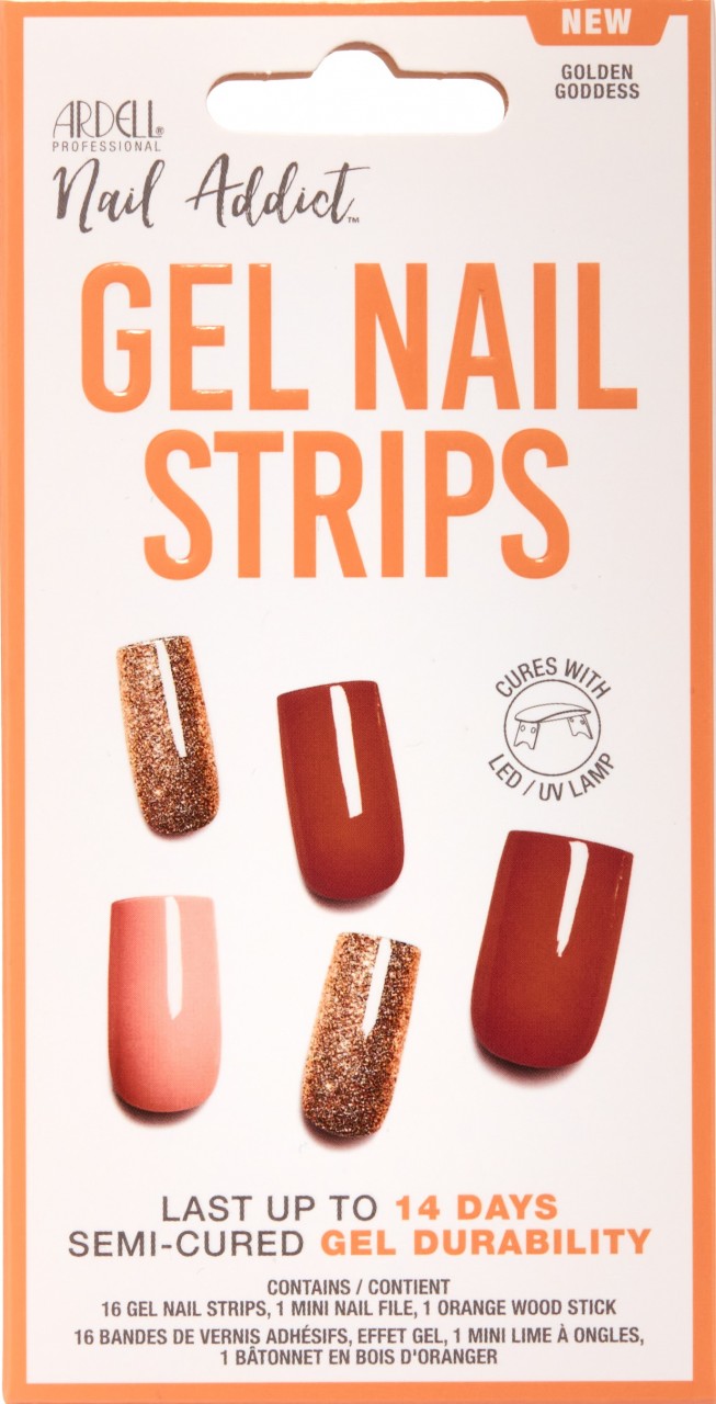 Nail Addict - Gel Strips Golden Goddess von Ardell