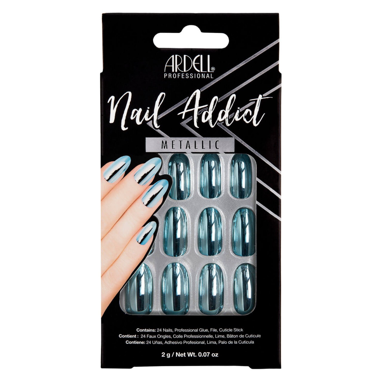 Nail Addict - Nail Addict Blue Metallic von Ardell