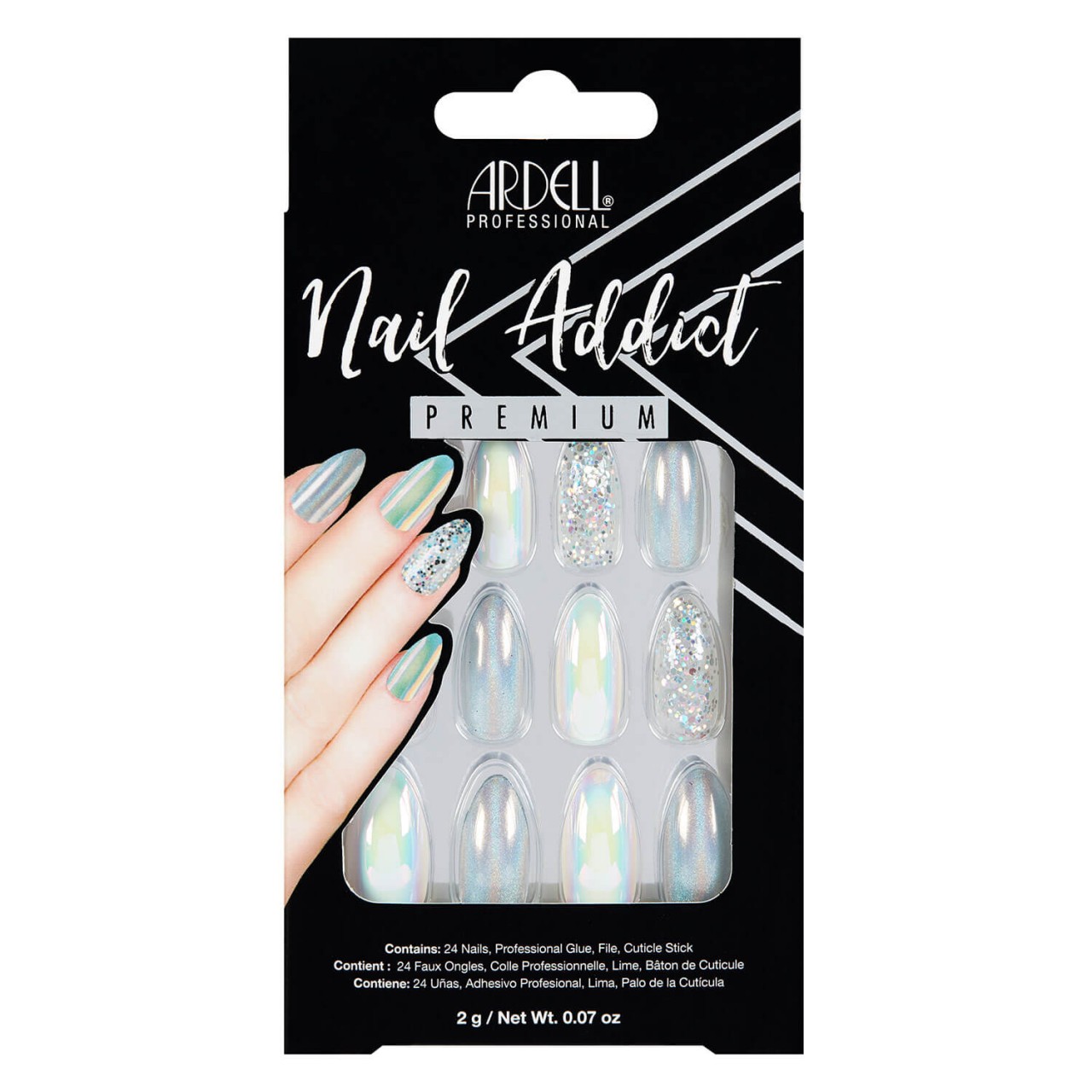 Nail Addict - Nail Addict Holographic Glitter von Ardell