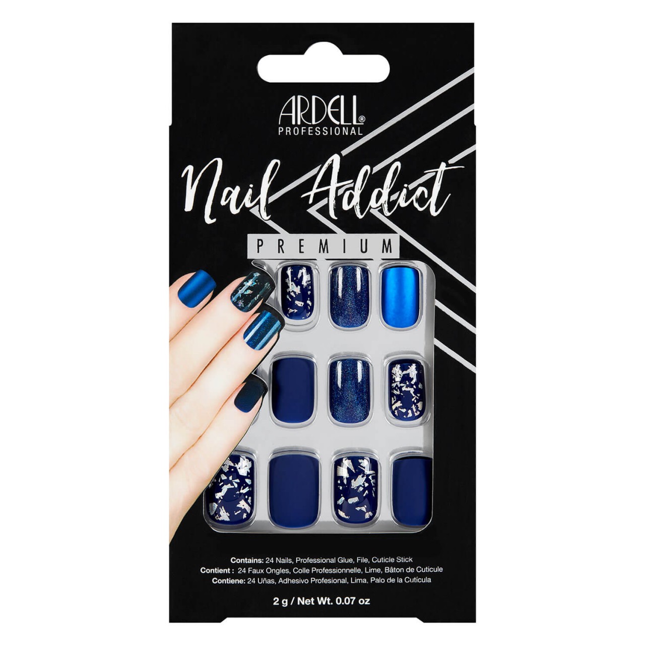 Nail Addict - Nail Addict Matte Blue von Ardell